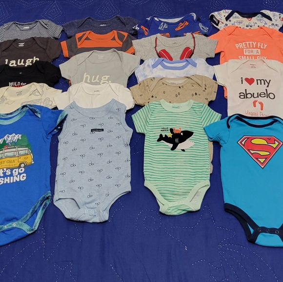 3-6 months Baby boy summer clothes 💙 cute infant boy clothes bundle 💙 ♡♡♡♡♡♡♡♡ - Picture 1 of 7